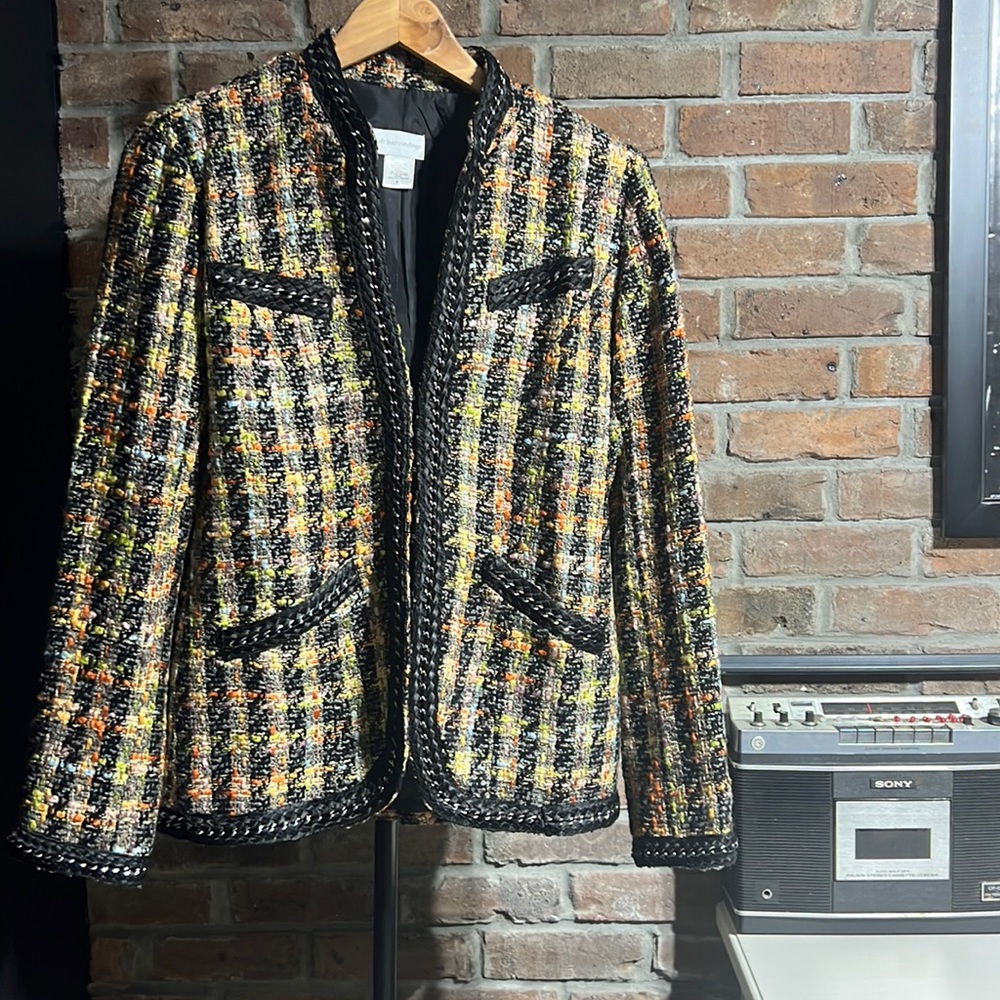 Soft Surroundings tweed jacket